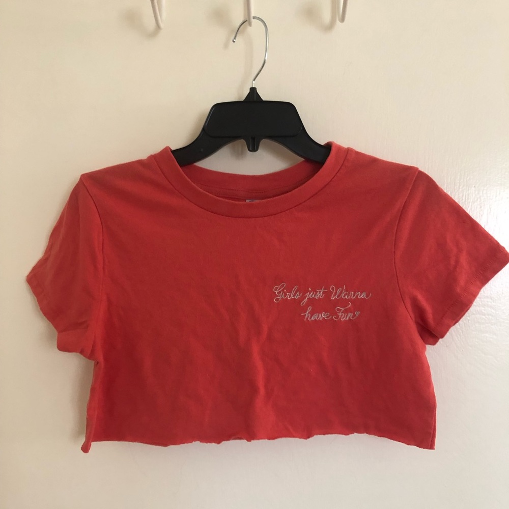 Junk Food Cropped Tshirt